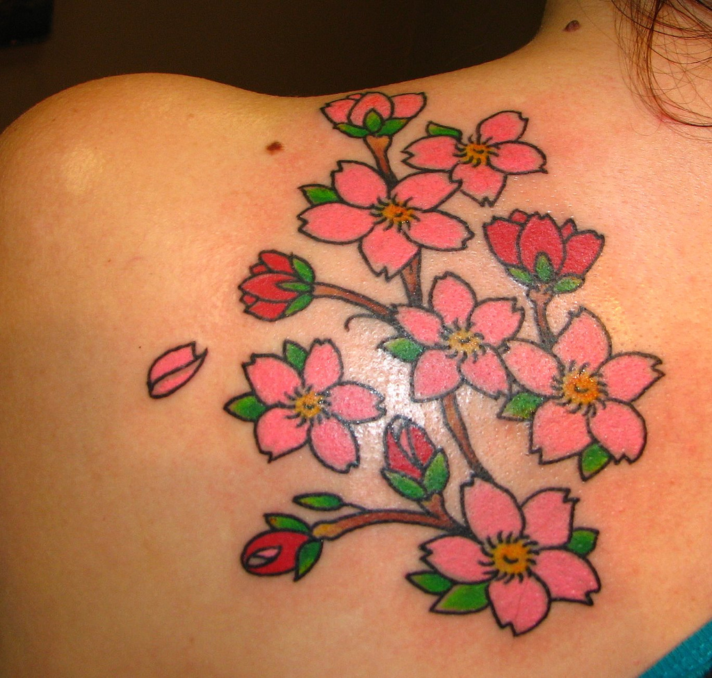 Cherry Flower Tattoo Bistro Usfoods