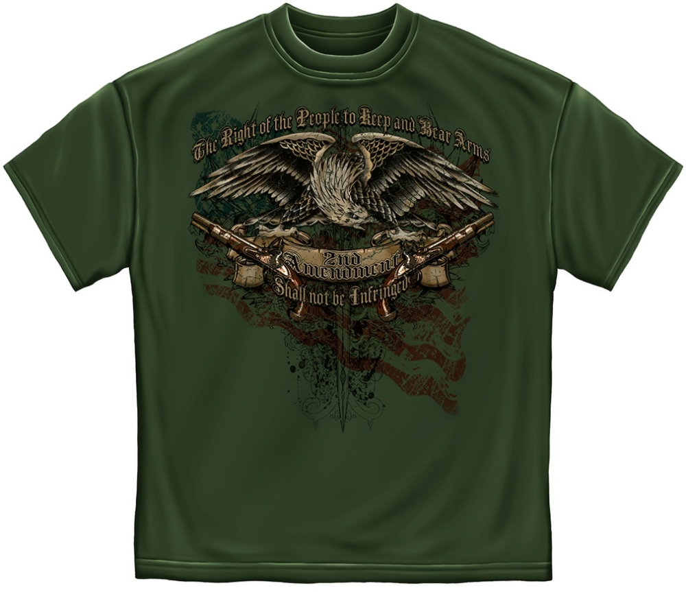 2Nd Amendment Tattoo Design T Shirt Shop Rbn