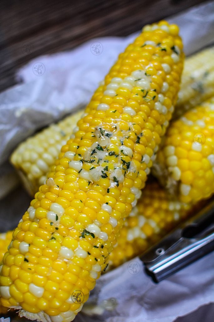 3 Minute Instant Pot Corn On The Cob With Garlic Butter Easy Family