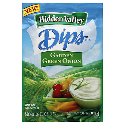 Amazon Com Hidden Valley Dips Mix Garden Green Onion 9 Oz Pack Of 6