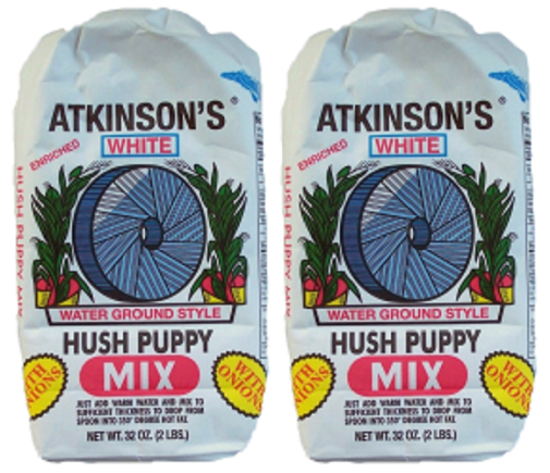 Atkinson S White Water Ground Style Hush Puppy Mix 2 Bag Pack