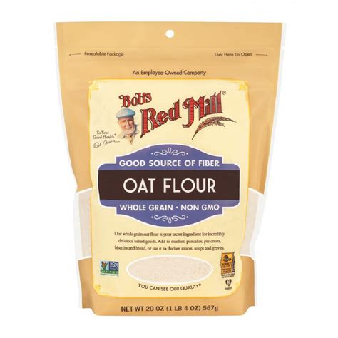 Bob S Red Mill Whole Grain Oat Flour Case Of 4 20 Oz Target