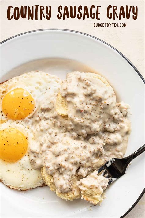 Easy Country Sausage Gravy Budget Bytes