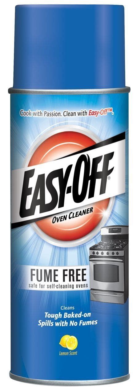 Easy Off Fume Free Oven Cleaner Lemon 14 5 Oz Can Pack Of 5 Walmart Com