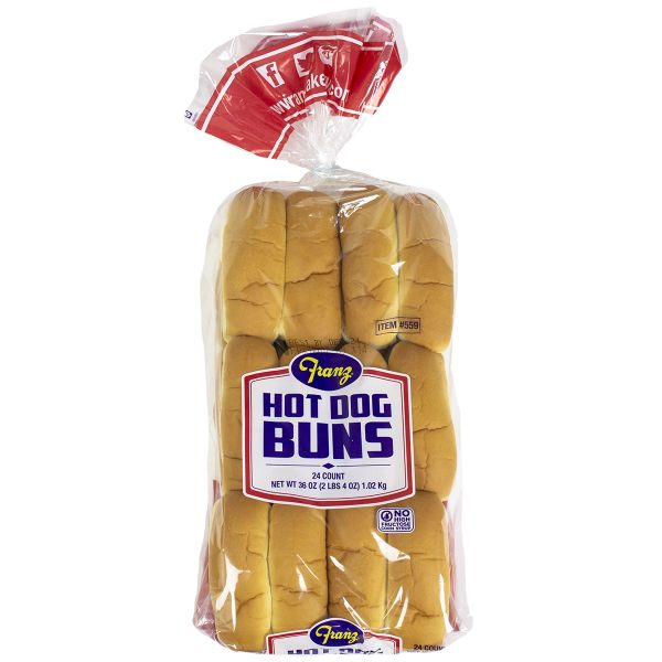 Franz Bay City Hot Dog Buns 10 Inch Us Foods Chef Amp 39 Store