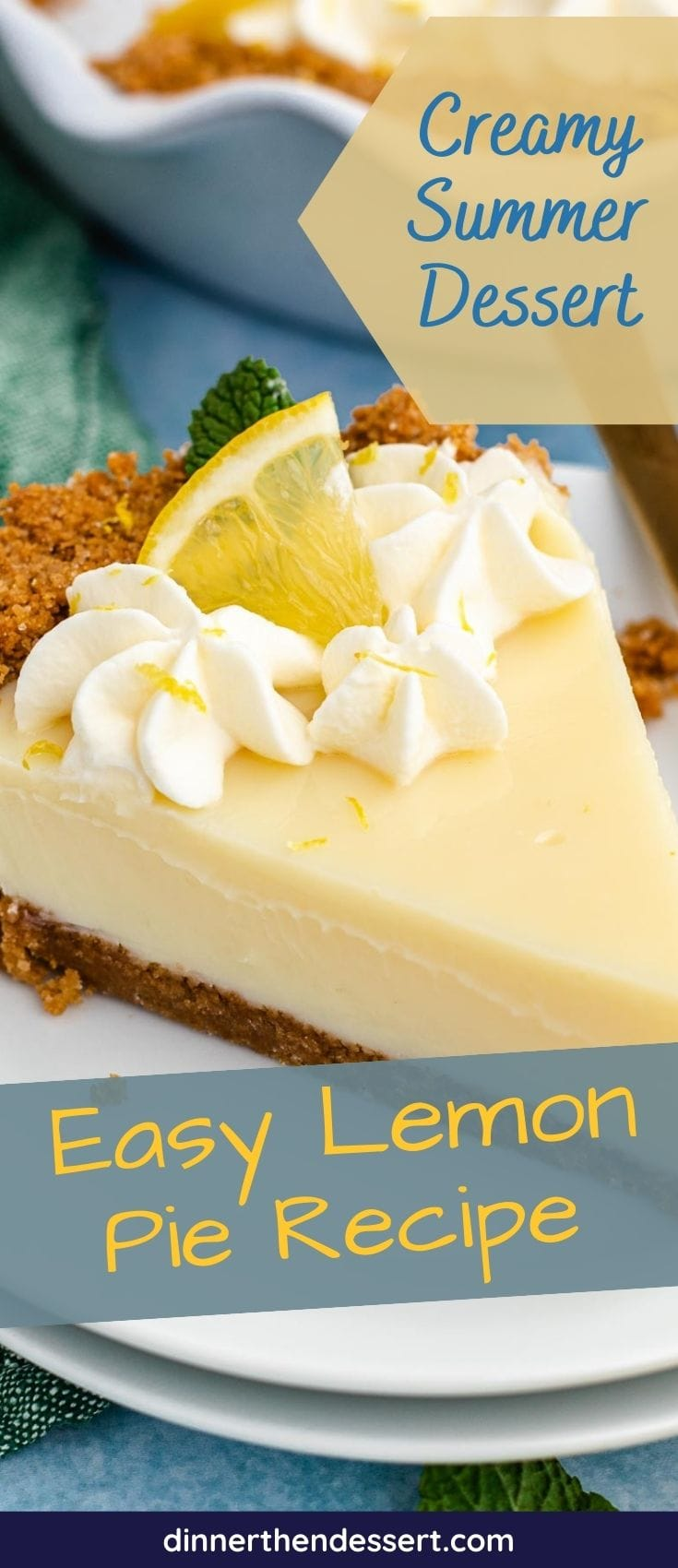 Fresh Lemon Pie Recipe