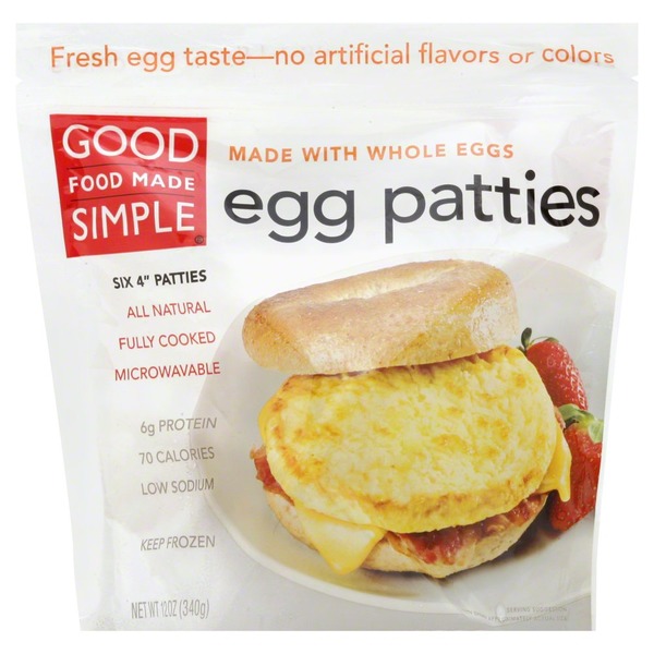 Frozen Egg Patties