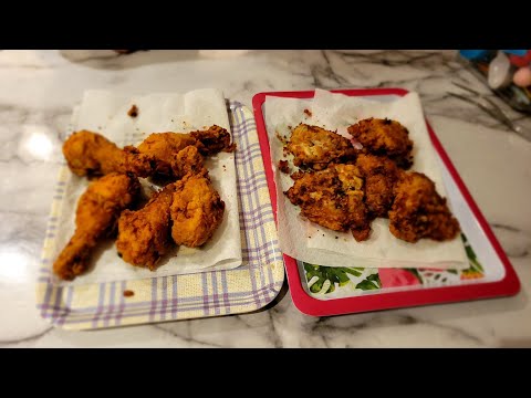 Frying Chicken In Pure Lard And Crisco Shortening A Request Youtube