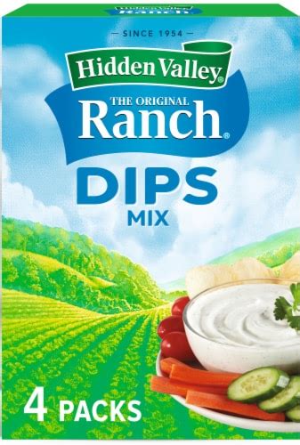 Hidden Valley Original Ranch Dips Mix Packet 4 Oz Fry S Food Stores