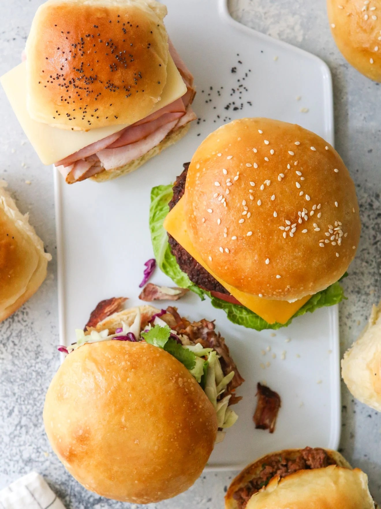 Homemade Sandwich Slider And Burger Buns Completely Delicious