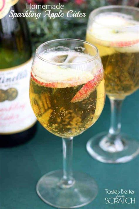 Homemade Sparkling Apple Cider Martinelli S Tastes Better From Scratch