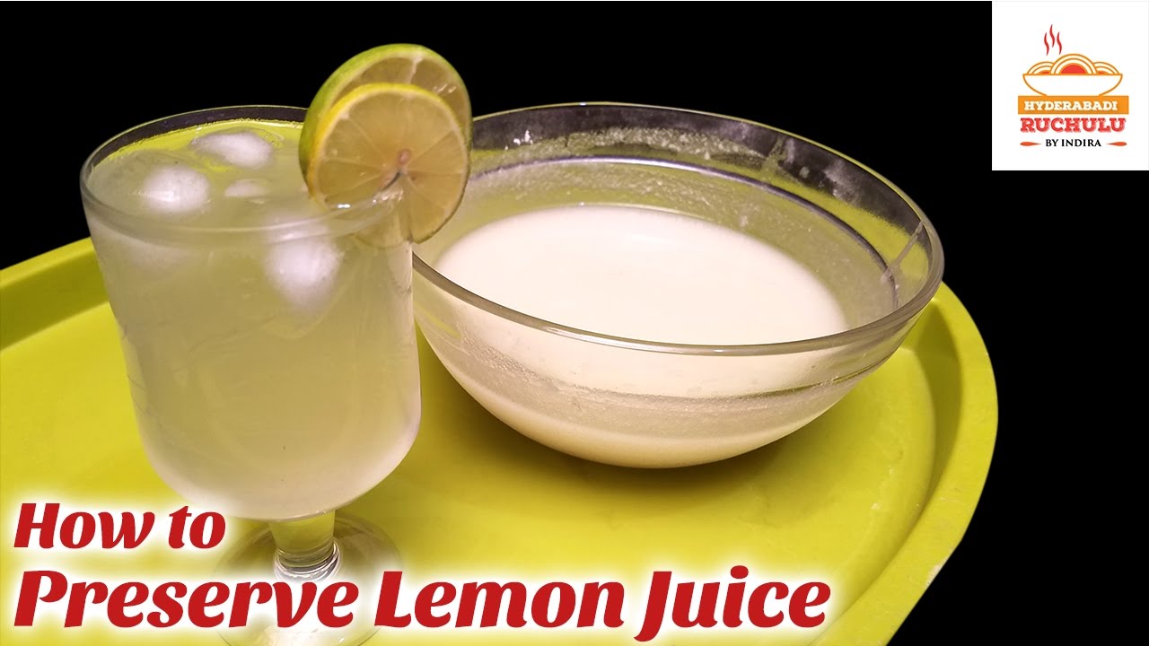 How To Make Lemon Juice With Real Lemons