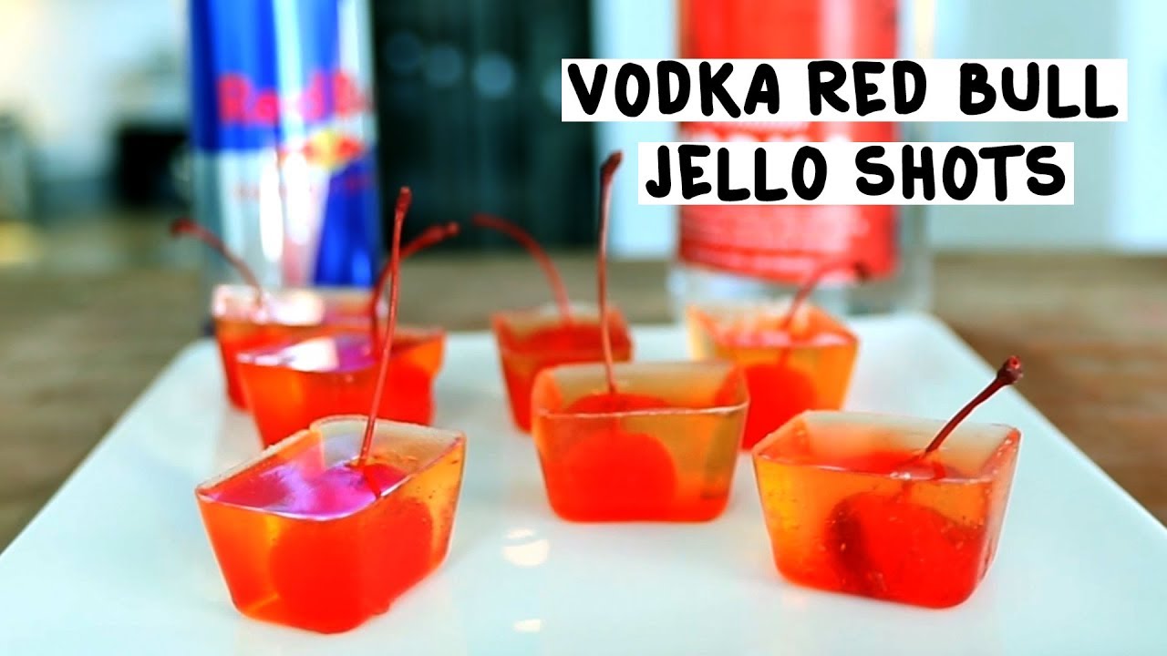 How To Make Red Bull Vodka Jello Shots Thrillist