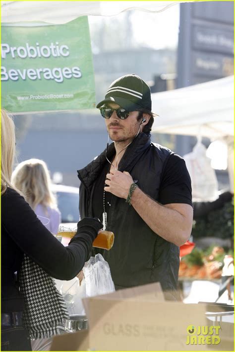 Ian Somerhalder Flaunts Buff Biceps During Farmers Market Trip Photo 3272312 Ian Somerhalder