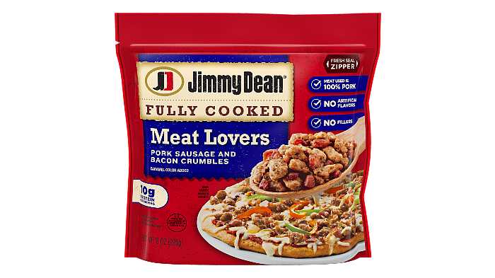 Jimmy Dean Fully Cooked Meat Lovers Pork Sausage And Bacon Crumbles