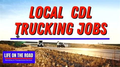 Local Class A Cdl Truck Driving Jobs Near Me Youtube