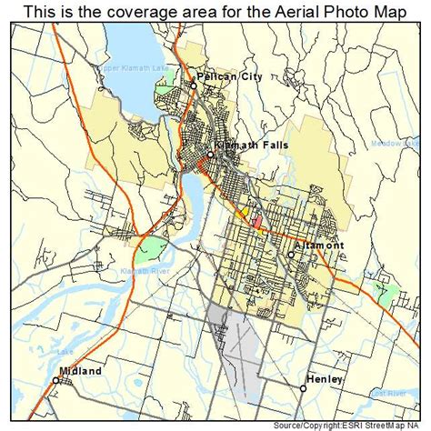 Map Of Klamath Falls