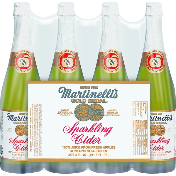 Martinelli S Gold Medal Sparkling Apple Cider 25 4 Fl Oz Bottle 4