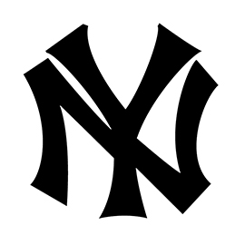 Mlb New York Yankees Logo Stencil Free Stencil Gallery