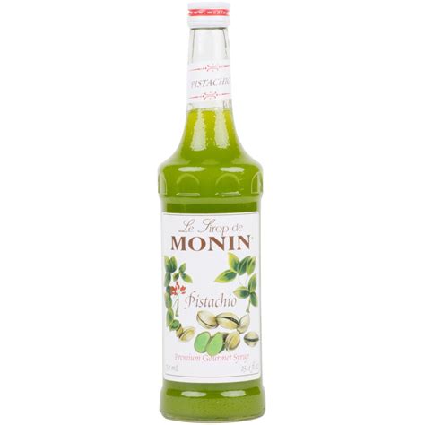 Monin Pistachio Syrup 750 Ml Eme Retail