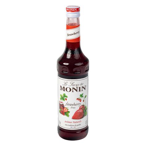 Monin Syrup Strawberry 70Cl Albion Fine Foods