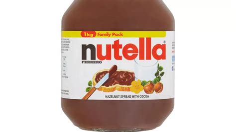 Morrisons Slash The Price Of 1 Kilo Jars Of Nutella And It S