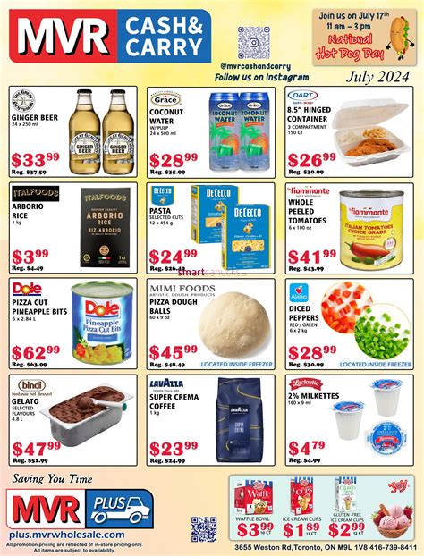 Mvr Cash And Carry Flyer July 1 To 31