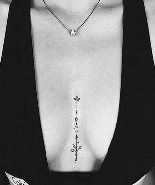 My Sternum Tattoo I Got It 3 Years Ago And It S A Major Confidence Booster It S The Perfect