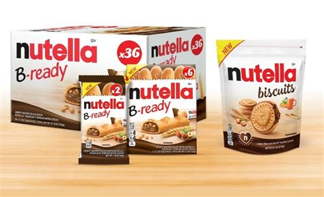 Nutella Launches Nutella B Ready Biscuits Snack Food Wholesale Bakery