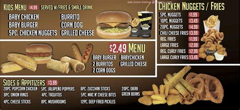 Online Menu Of Golden Burger Stockton Restaurant Stockton California