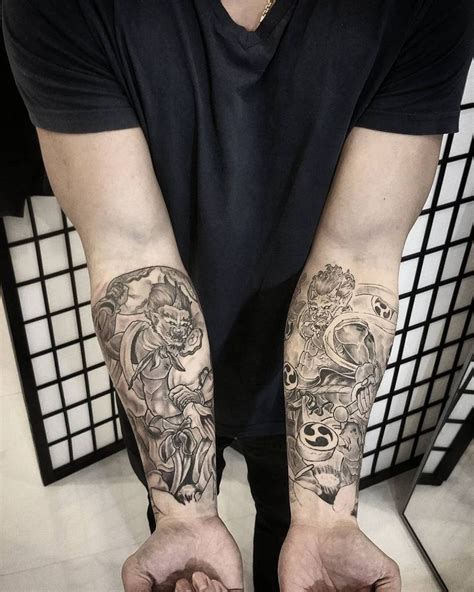 Parker On Instagram Forearms Of The Gods Raijin Fujin Thanks For Dropping By Bro Idgt