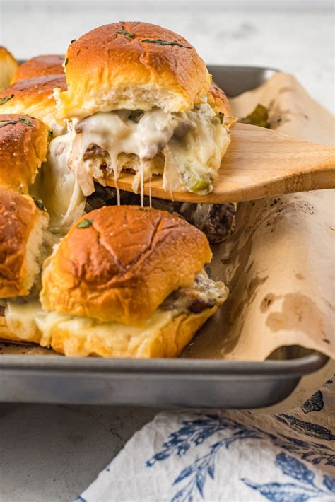 Philly Cheesesteak Sliders My Incredible Recipes