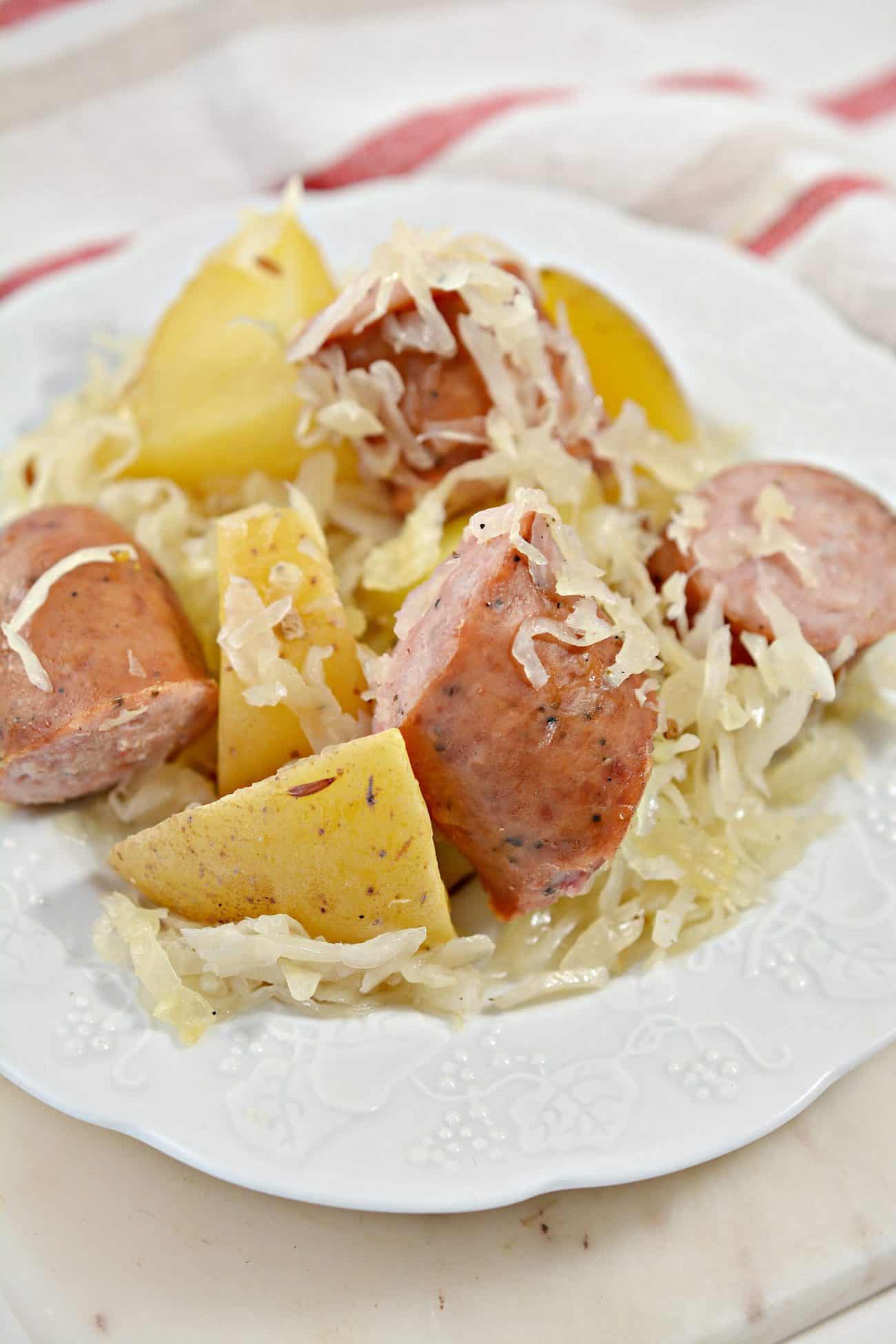 Polish Sausage Sauerkraut And Potatoes Crockpot Sweet Pea Amp 39 S Kitchen