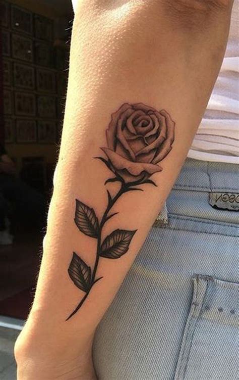 Rose Tattoo Ideas With Unique Floral Elements