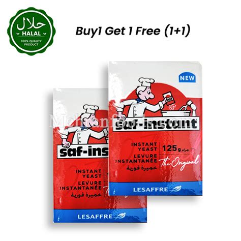 Saf Instant Yeast Red 125G 1 1 250G Mehran Foods