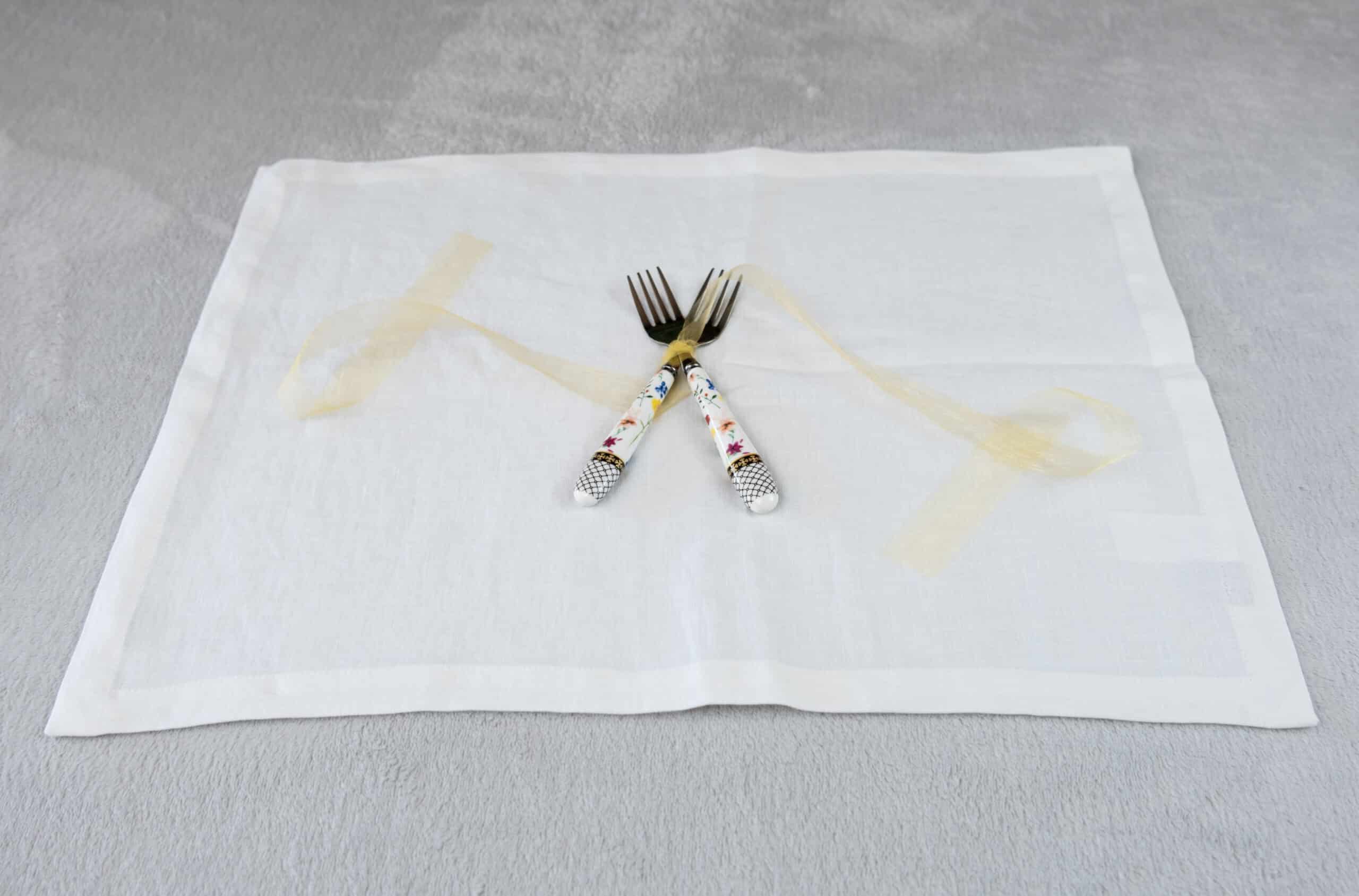 Simple White Placemats Edyta Kisiel