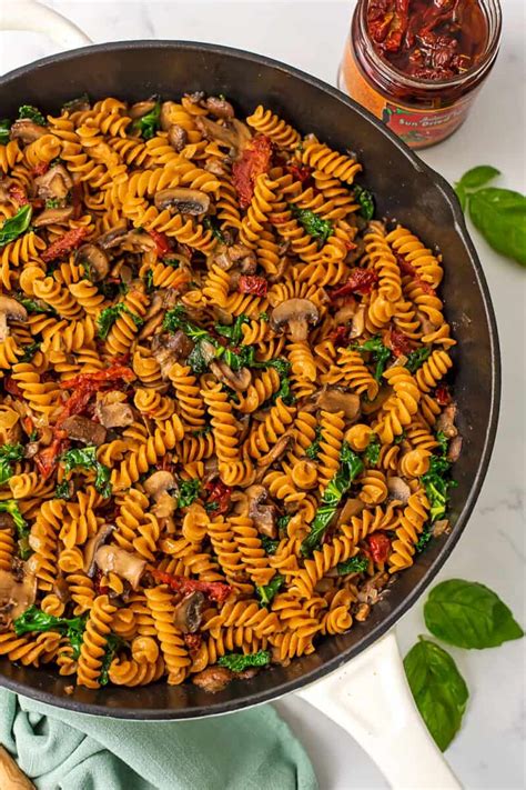 Sundried Tomato Mushroom Pasta Bites Of Wellness