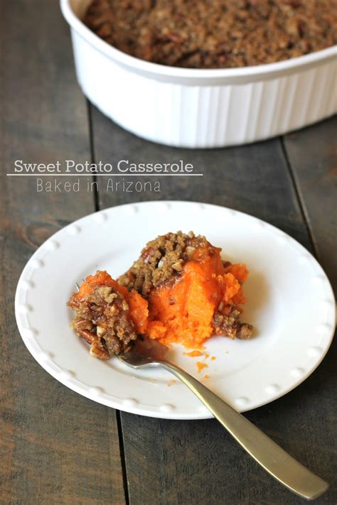 Sweet Potato Casserole Baked In Az