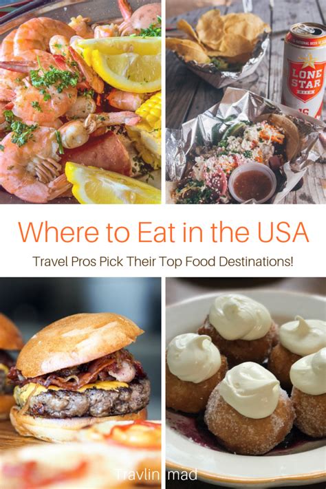 The Best Food Cities In The Us To Plan Your Trip Around Travlinmad