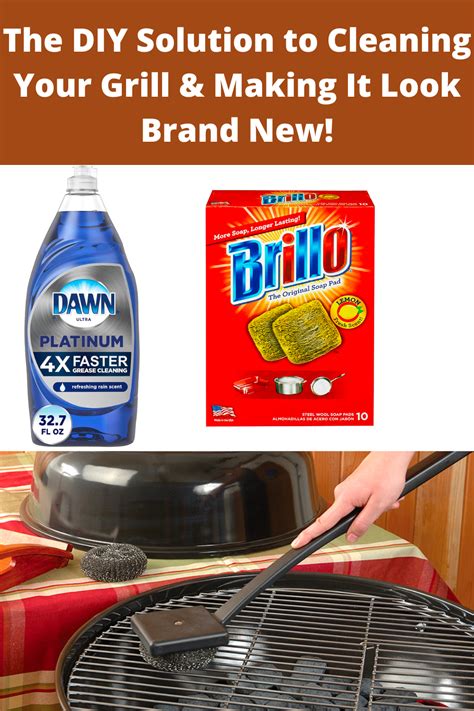 The Perfect Diy Grill Cleaner Solution Making It Look Brand New