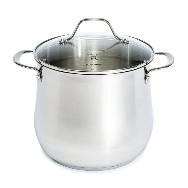 The Pioneer Woman 8 Quart Stainless Steel Stock Pot Walmart Com