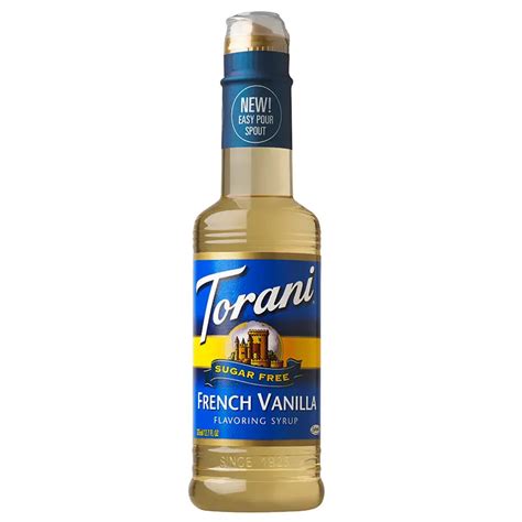 Torani French Vanilla Sugar Free Syrup 375Ml Available At Keto Store Nz