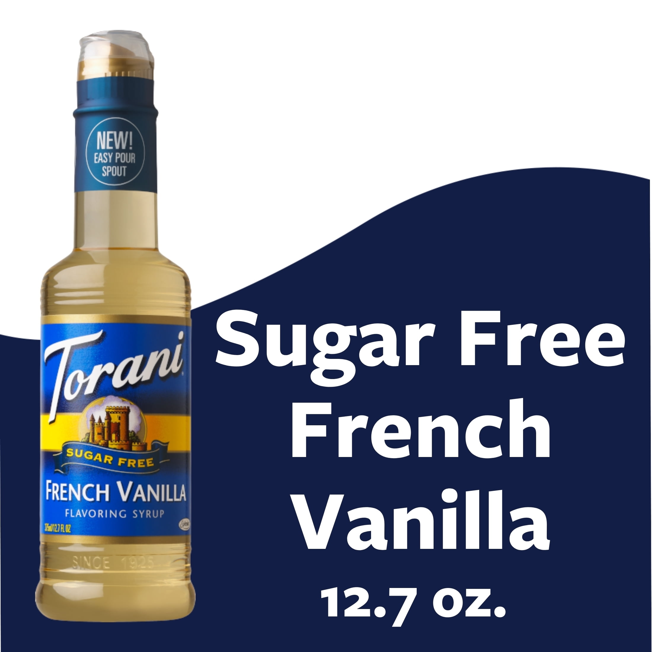 Torani Sugar Free Vanilla Syrup Zero Calorie Cafe Te 375Ml Mercadolibre