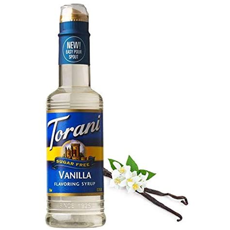 Torani Torani Vanilla Syrup Sugar Free 12 7 Fl Oz Shop Weis