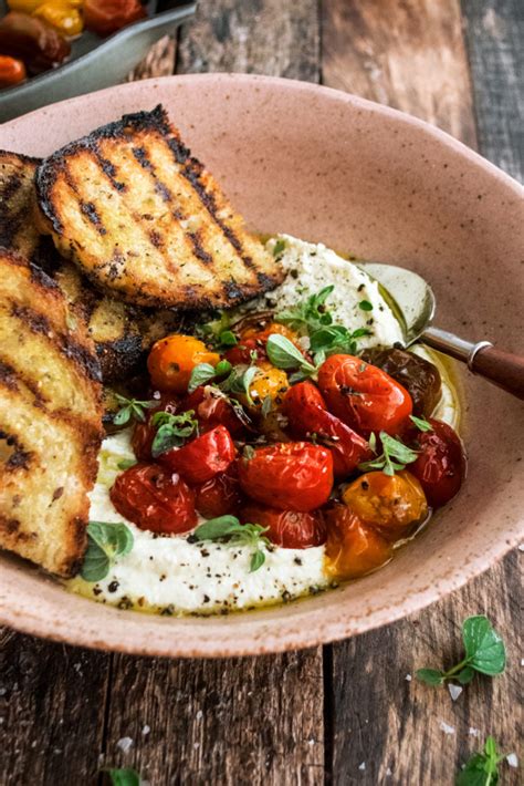 Whipped Feta With Roasted Tomatoes Amp Garlic Recipe Concepts