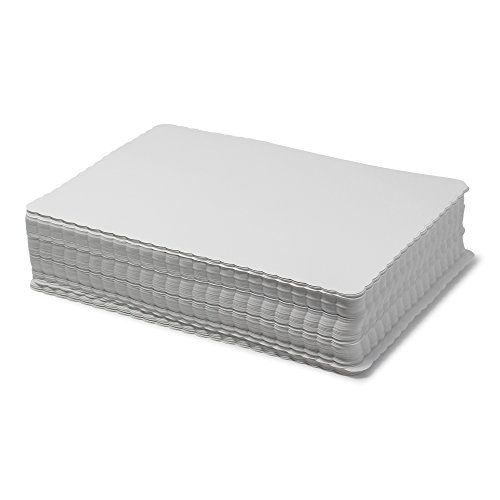 White Paper Placemats With Gold Trim 10 X 14 1000 Case